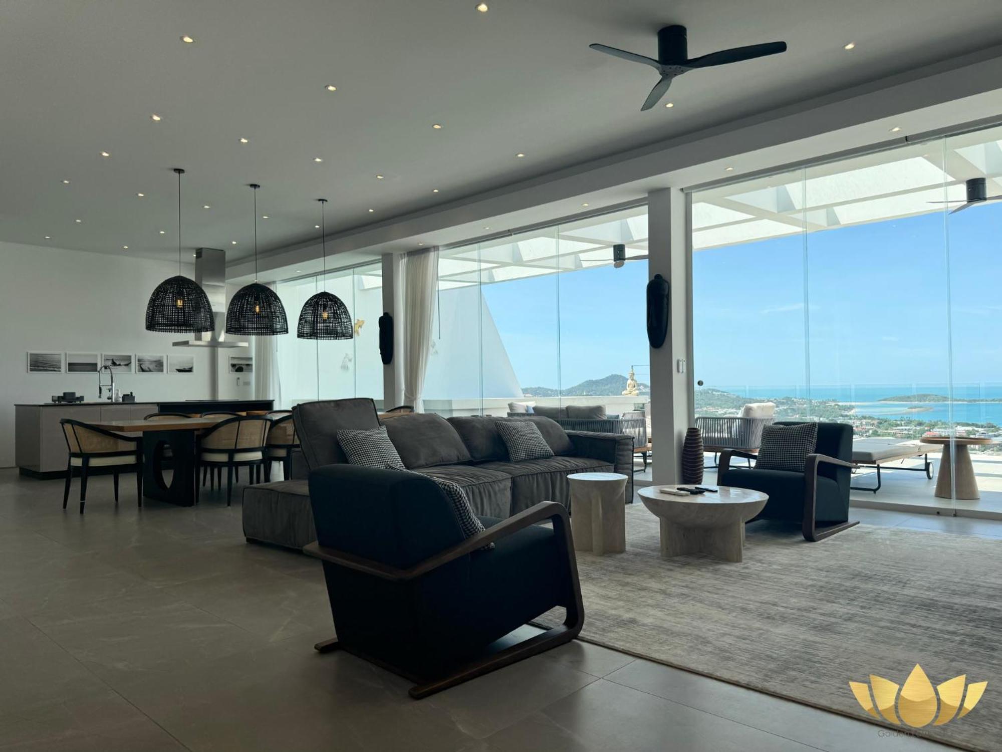 Golden Lotus Villas Amphoe Koksamui Bagian luar foto